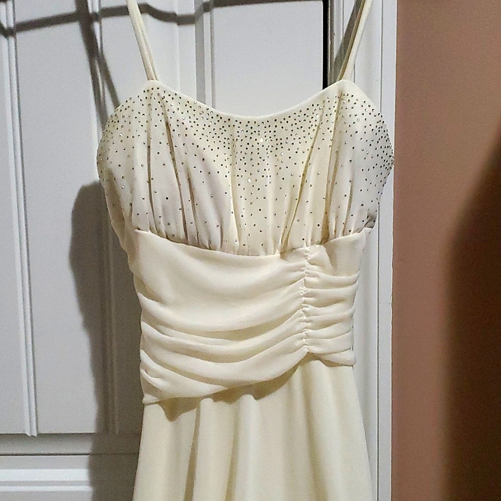 White Dress with Sparkles